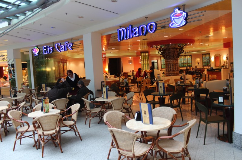 Eiscafé Milano in Galerie Rostocker Hof